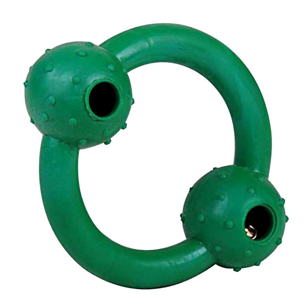 Jucărie de ros pentru câini, formă de inel, Dogi, verde