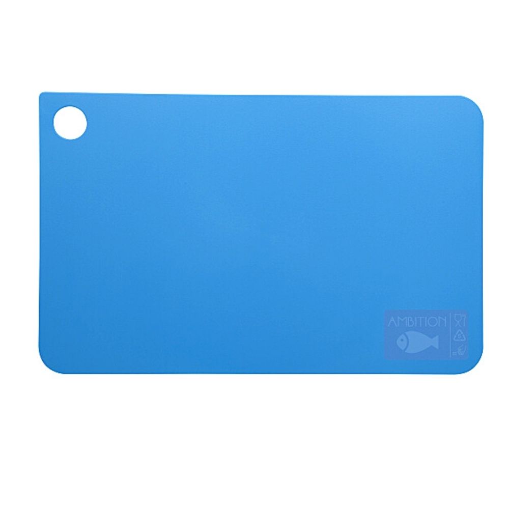 Tocător din plastic, 31.5×20 cm, albastru