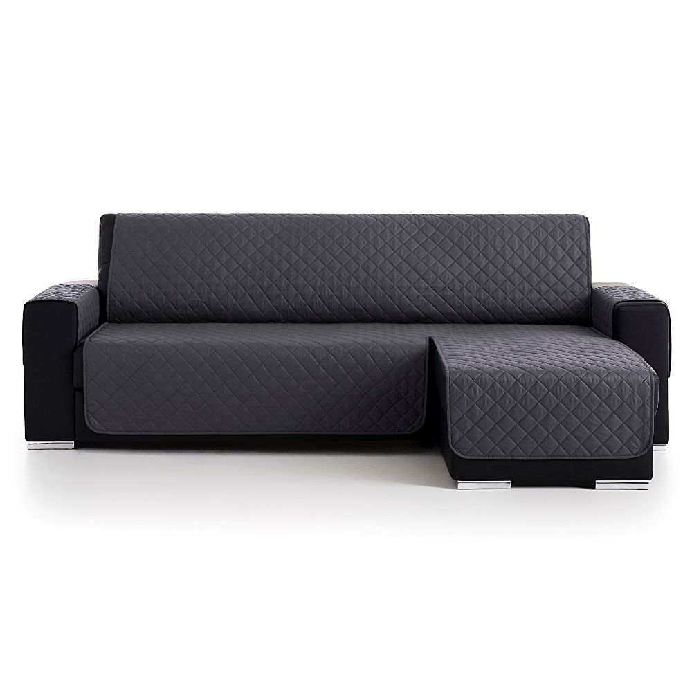 Husă canapea colțar de stânga sau dreapta, Easy Cover Protect, 280×150 cm, gri