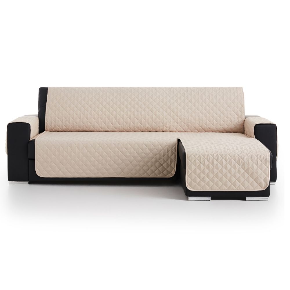 Husă canapea colțar de stânga sau dreapta, Easy Cover Protect, 200×150, bej