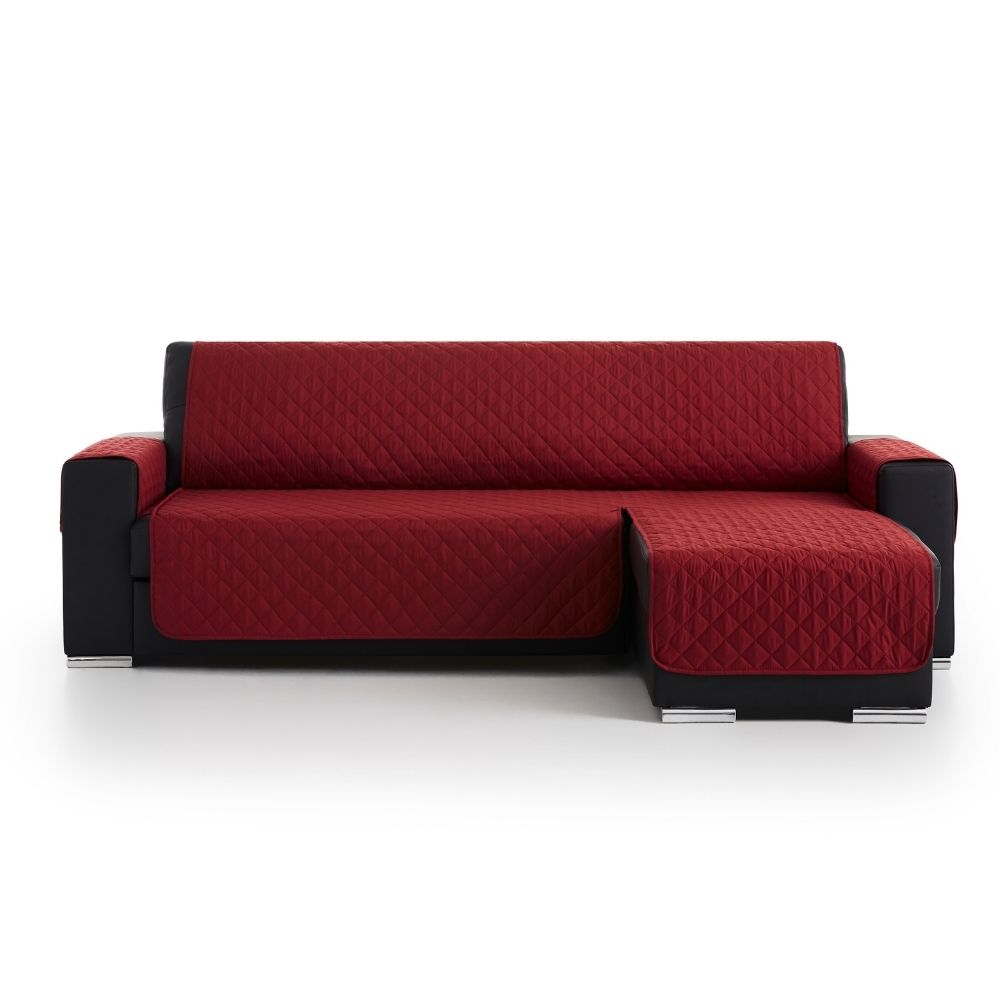Husă canapea colțar de stânga sau dreapta, Easy Cover Protect, 200×150 cm, roșie