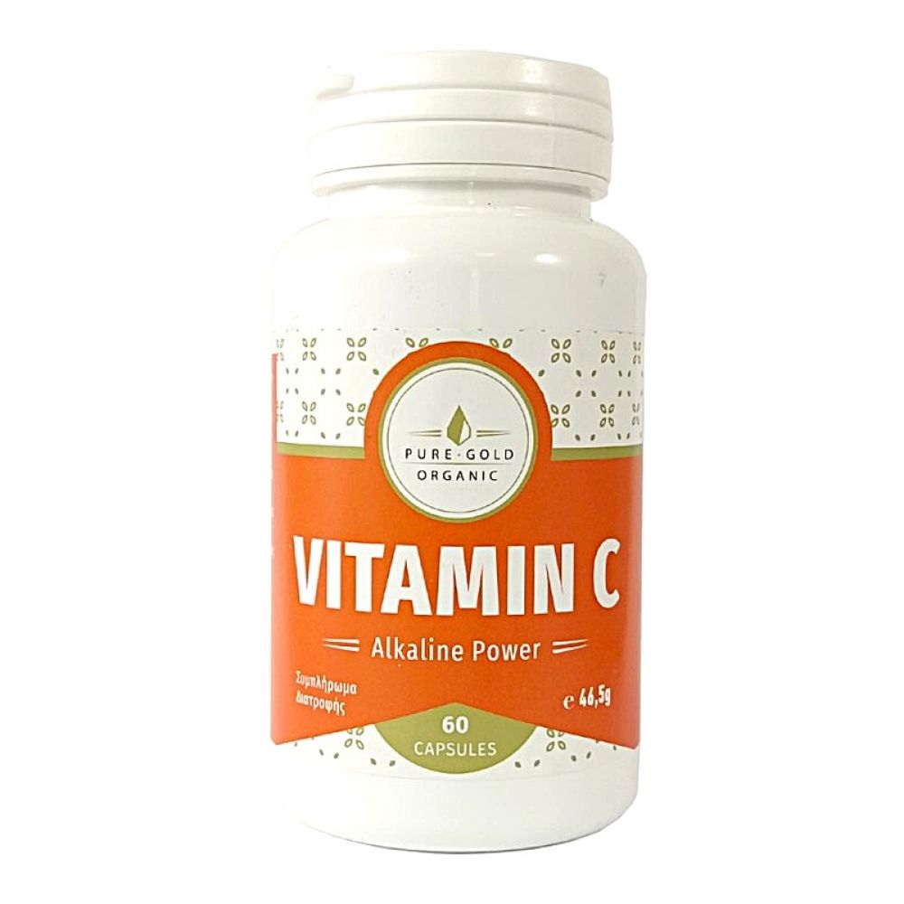 Supliment alimentar cu Vitamina C, extract de trandafir sălbatic și acerola, Vitamin C, 60 capsule