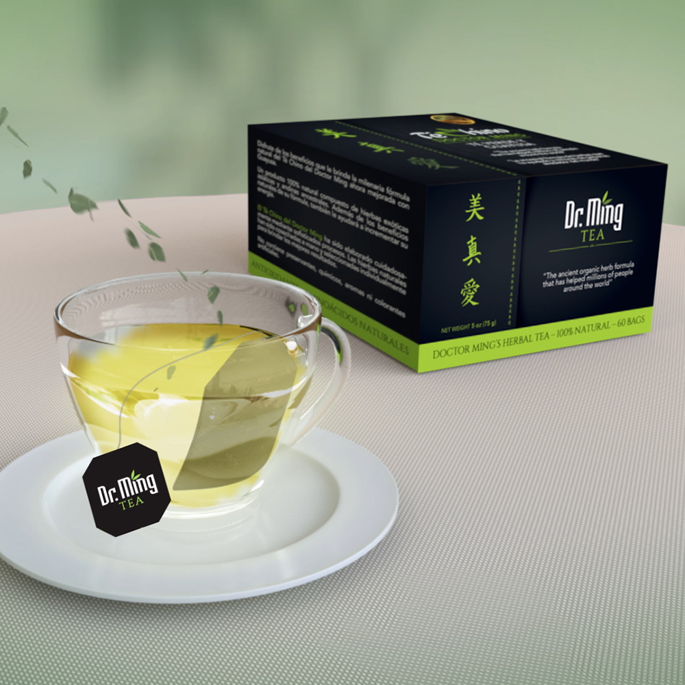 Ceai de slăbit și detoxifiere Dr. Ming, set 2 cutii