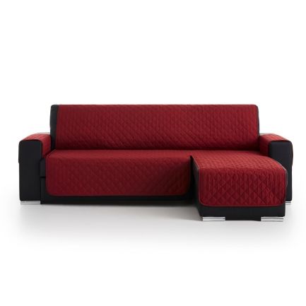 Husă canapea colțar de stânga sau dreapta, Easy Cover Protect, 200x150 cm, roșie