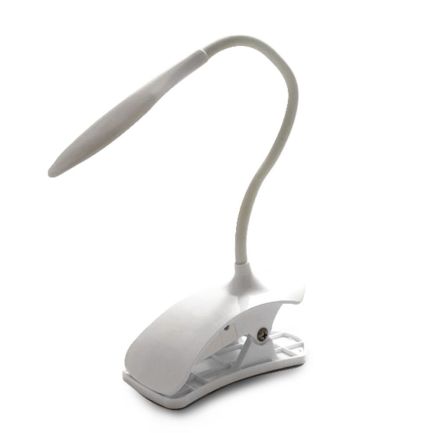 Lampă de birou ajustabilă, cu lumină LED și clips