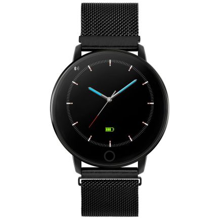 Ceas smartwatch Reflex Active RA05-4024, brățară din otel inoxidabil, negru