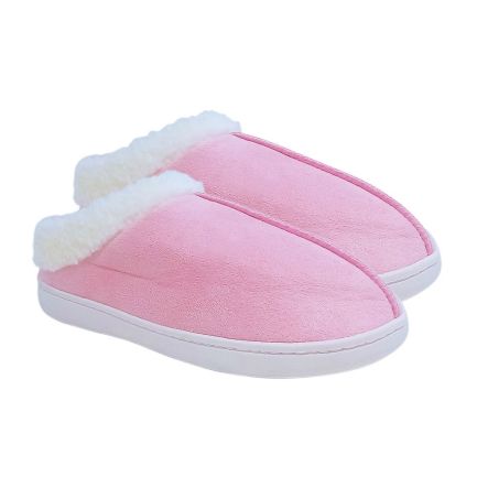 Papuci de casă cu talpă din gel relaxant Confort Gel Premium, roz